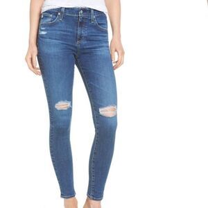 AG The Farrah High Waist Ankle Skinny Jeans (E11)